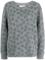 Dorothee Schumacher pull en laine à paillettes - Gris