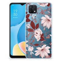 Hoesje maken OPPO A15 Watercolor Flowers