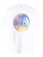 Marcelo Burlon County of Milan t-shirt Lunar en coton - Blanc