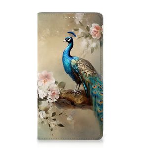 Hoesje maken voor Samsung Galaxy A54 Vintage Pauwen