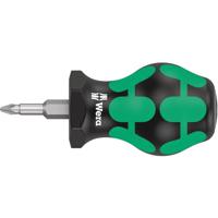 Wera 355 PZ Stubby 05008853001 Kruiskop schroevendraaier PZ 1 Koplengte: 25 mm