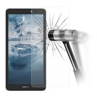 Nokia C2 2nd Edition Screenprotector van gehard glas - 9H, 0,3 mm - Doorzichtig