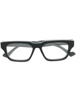 Gucci Eyewear lunettes de vue à monture carrée colour block - Noir