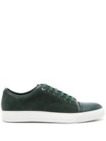 Lanvin baskets DBB1 en daim - Vert