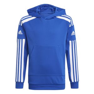 adidas Squadra 21 Hoodie Kids Blauw Wit