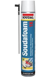 Soudal Soudafoam 1 K | PU Schuim | Champagne | 750 ml - 100393