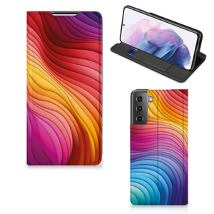 Stand Case voor Samsung Galaxy S21 Plus Regenboog