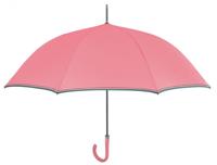 Perletti paraplu Technology 112 cm microvezel/glasvezel roze