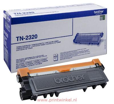 Brother TN-2320 tonercartridge Origineel Zwart 1 stuk(s)