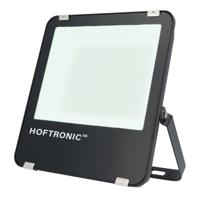 HOFTRONIC Luxor - LED Breedstraler 100 Watt (160lm/W) - High Lumen 16.000lm- 4000K Neutraal wit licht - IP65 Waterdicht - 5 jaar garantie - LED Schijnwerper voor tuin, garage en parkeerplaats