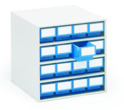 Treston 1640-6 Opslagmagazijn (b x h x d) 400 x 395 x 400 mm Lichtgrijs, Blauw 1 stuk(s) Treston 1640-6 Opslagmagazijn (b x h x d) 400 x 395 x 400 mm Lichtgrijs, Blauw 1 stuk(s)