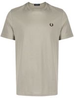 Fred Perry t-shirt Ringer à logo brodé - Gris