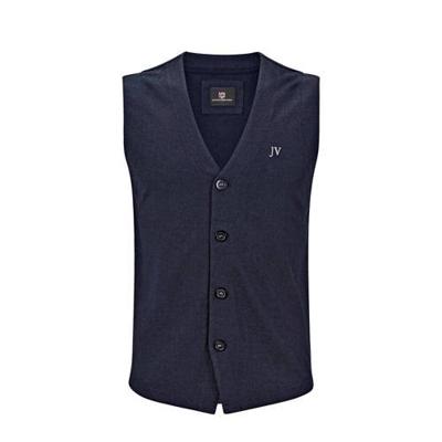 Jan Vanderstorm gilet HOLMSTEIN donkerblauw