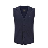 Jan Vanderstorm gilet HOLMSTEIN donkerblauw
