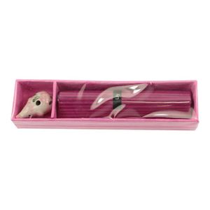 Geschenkset Wierook Lelie met Wierook Brander Olifant (Roze)