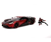 Spider-Man Diecast Model 1/24 2017 Ford GT Miles Morales