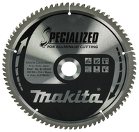 Makita Accessoires Afkortzaagblad Aluminium | Specialized 260x30x2,4 80T -5g - B-33320 - B-33320