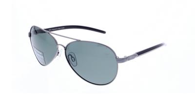 H.I.S zonnebril 00100 piloot cat.3 gepolariseerd junior groen