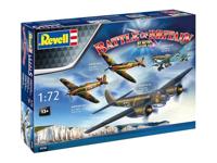 Revell 03766 Battle of Britain 85-jarig jubileum set 1:72 schaal - ongebouwd/onbeschilderd plastic modelbouwpakket