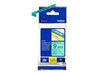 Brother TZE-721 Lint Zwart/Groen