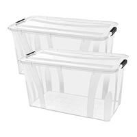 Siena Home Opbergdoos, 32 l, set van 2 Anzio