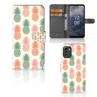 Nokia G60 Book Cover Ananas