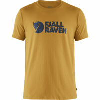 Fjallraven Logo T-shirt Heren Geel