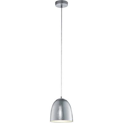 Led Hanglamp - Hangverlichting - Trion Onutia - E14 Fitting - 1-lichts - Ovaal - Mat Zilver - Aluminium