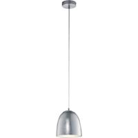 Led Hanglamp - Hangverlichting - Trion Onutia - E14 Fitting - 1-lichts - Ovaal - Mat Zilver - Aluminium
