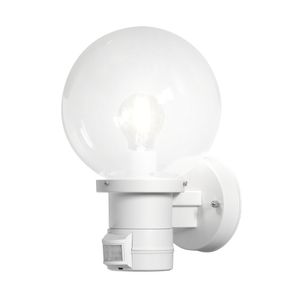 Konstsmide Nemi Move 7321-250 Buitenlamp met bewegingsmelder (wand) Spaarlamp, LED E27 60 W Wit