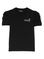 DSQUARED2 KIDS t-shirt à manches bouffantes - Noir - thumbnail