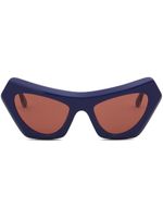 Marni lunettes de soleil Devil's Pool - Bleu