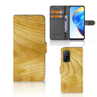 Xiaomi Mi 10T Pro | Mi 10T Book Style Case Licht Hout - thumbnail