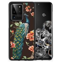 Samsung Galaxy S20 Ultra Back Cover Pauw met Bloemen