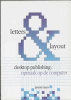 Letters & lay-out - J. Maes - Paperback (9789071677502)