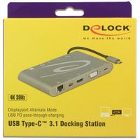 USB Type-C 3.1 Dockingstation 4K 30 Hz Dockingstation - thumbnail