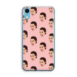 Ugly Cry Call: iPhone XR Transparant Hoesje