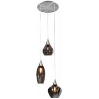 Hanglamp Cambio nikkel 3 lichts