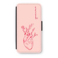 Blooming Heart: iPhone 7 Flip Hoesje - thumbnail