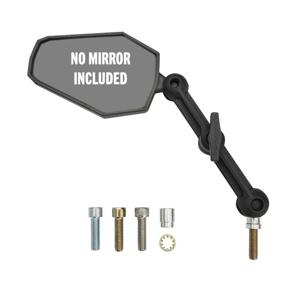 Doubletake Mirror Upgrade kit 1 arm , 1 basisset voor stuurmontage