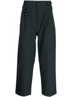 izzue pantalon à coupe droite - Gris