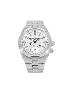 Vacheron Constantin montre Overseas Dual Time 41 mm non portée - Argent