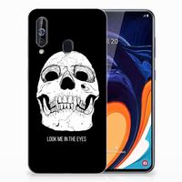 Silicone Back Case Samsung Galaxy A60 Skull Eyes - thumbnail