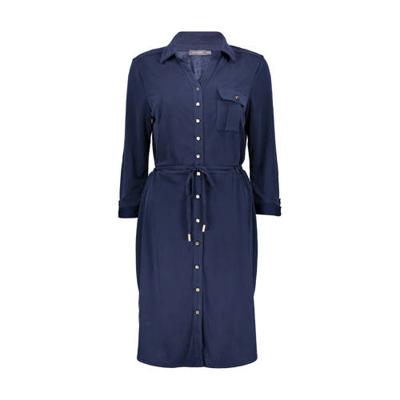 Geisha blousejurk donkerblauw