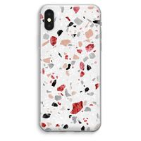 Terrazzo N°12: iPhone XS Max Transparant Hoesje