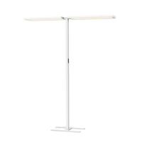 SLV Led kantoor vloerlamp Worklight Pro wit - dubbel - 1007466