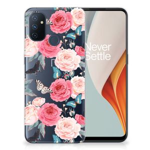 OnePlus Nord N100 TPU Case Butterfly Roses