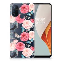 OnePlus Nord N100 TPU Case Butterfly Roses - thumbnail