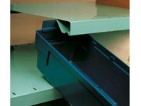 689475 Stellingbak ESD Geschikt voor levensmiddelen (b x h x d) 90 x 95 x 300 mm Geel 40 stuk(s)