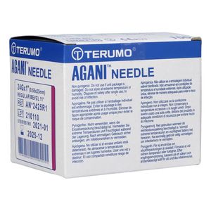 Terumo Naald Agani 24g 1 Rb Paars 100